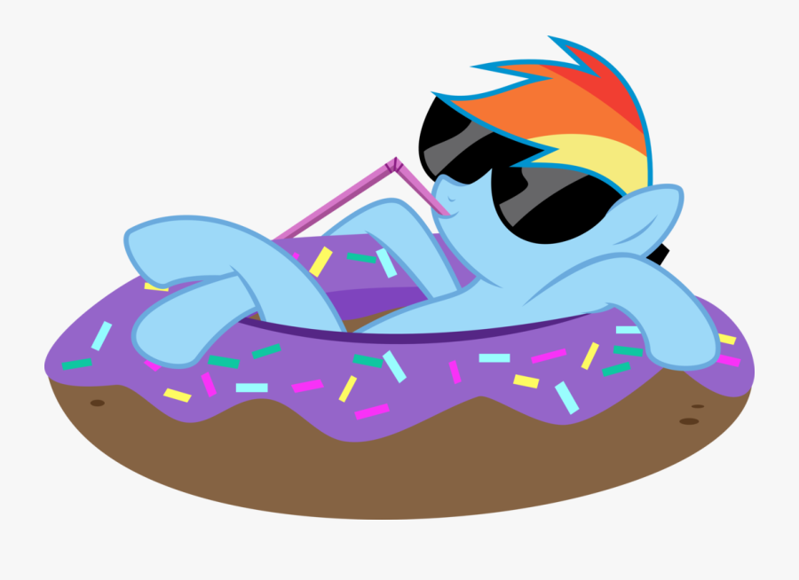 Artist Missbeigepony Dead - Transparent Background Floaties Clipart, Transparent Clipart