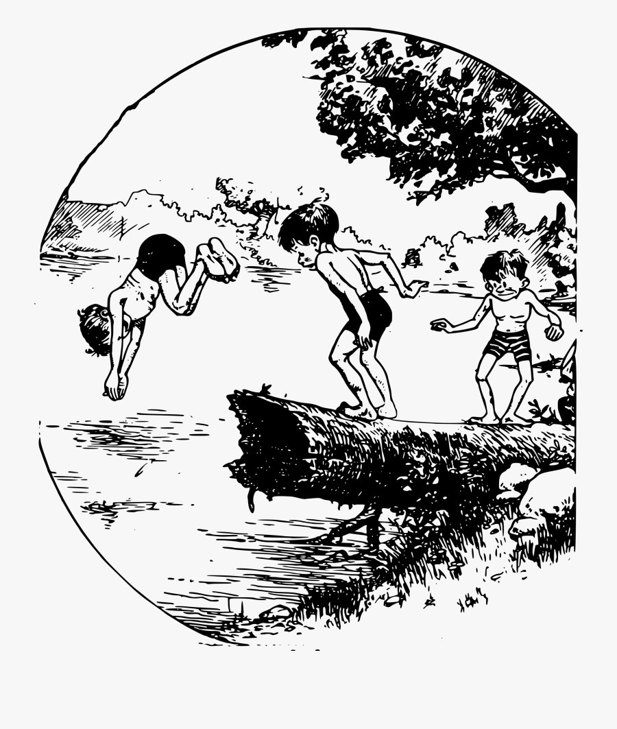 Swimming Hole Clip Art, Transparent Clipart