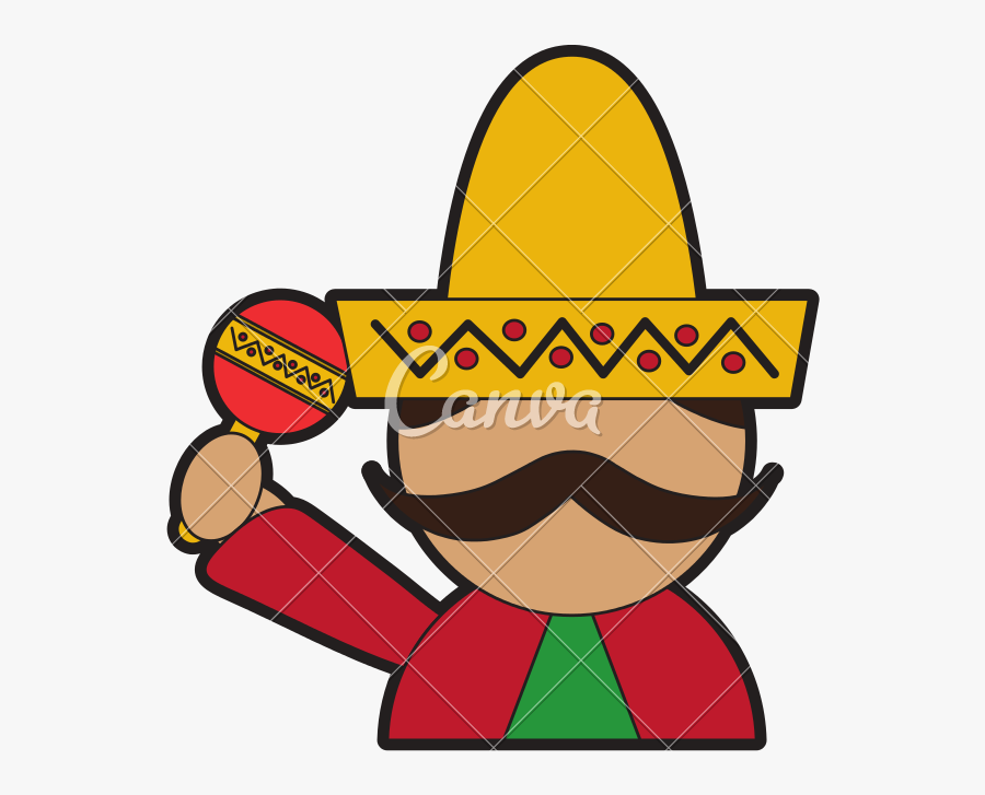 Transparent Sombero Png - Sombrero De Charro Animado, Transparent Clipart