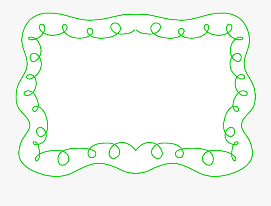 Transparent Green Frame Clipart - Frame Cute Png, Transparent Clipart