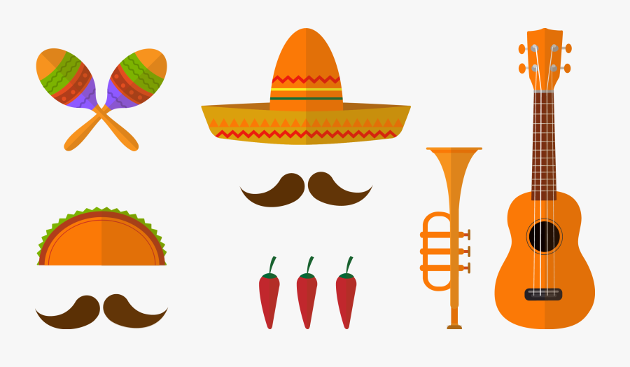 Instrument Clipart Mariachi - Instrumentos De Mariachi Animados, Transparent Clipart