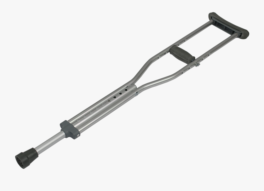 Underarm Aluminium Crutches"
 Class= - Tool, Transparent Clipart