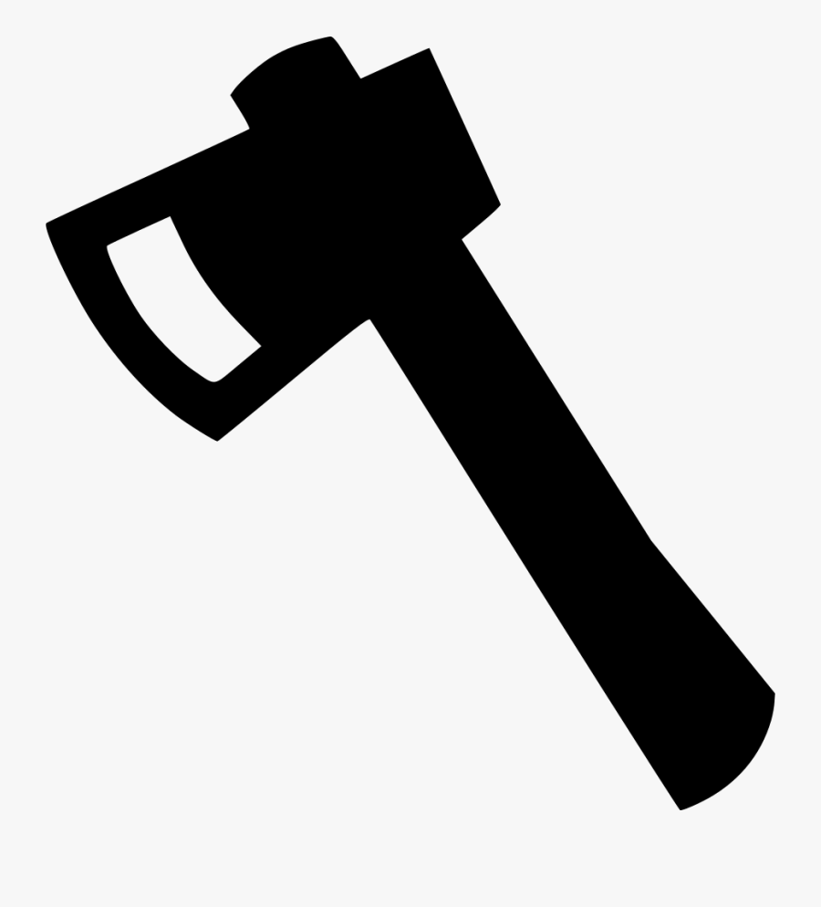 Axe Hatchet Chopper Ax Woodworker Svg Png Icon Free - Axe Symbol Png, Transparent Clipart