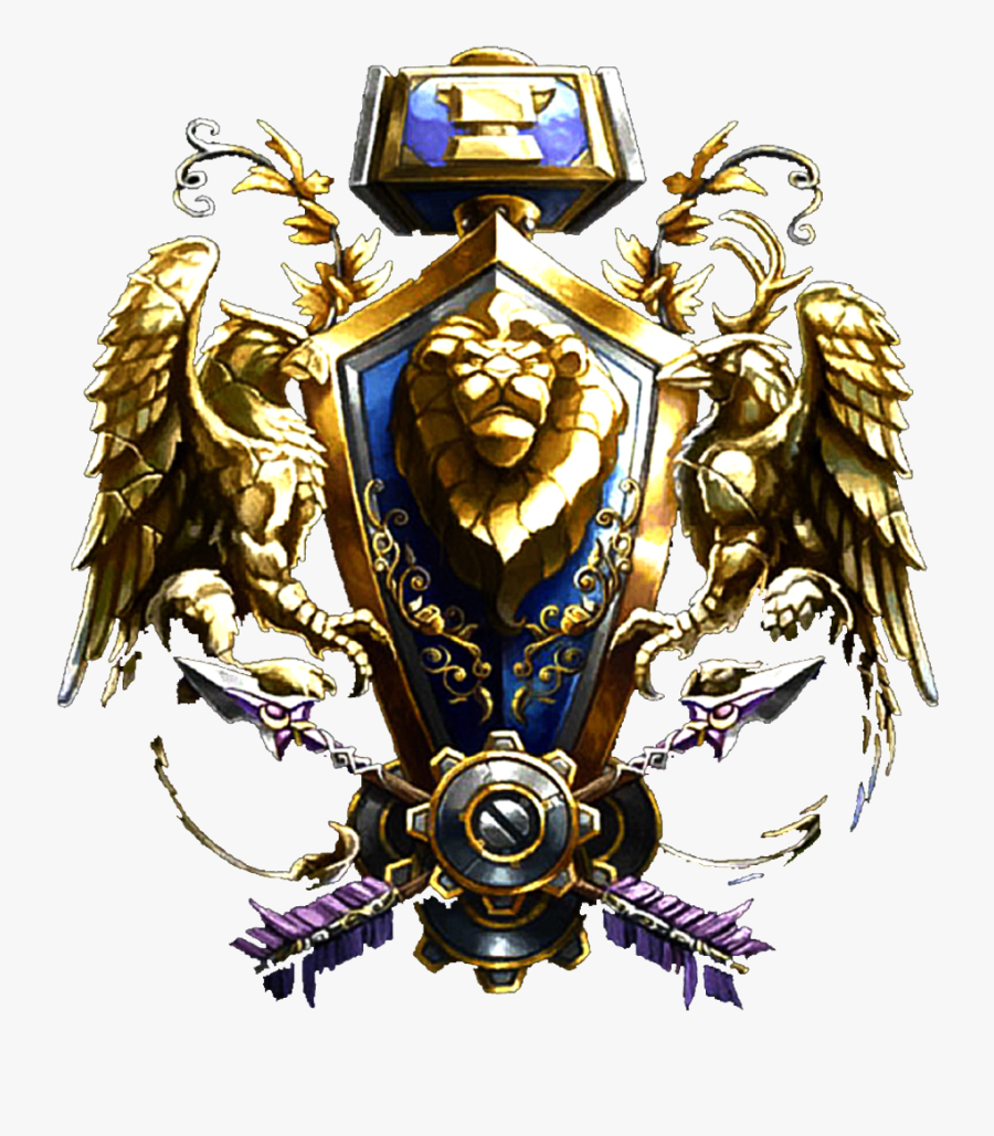 World Of Warcraft Clipart Transparent - Alliance Logo World Of Warcraft, Transparent Clipart