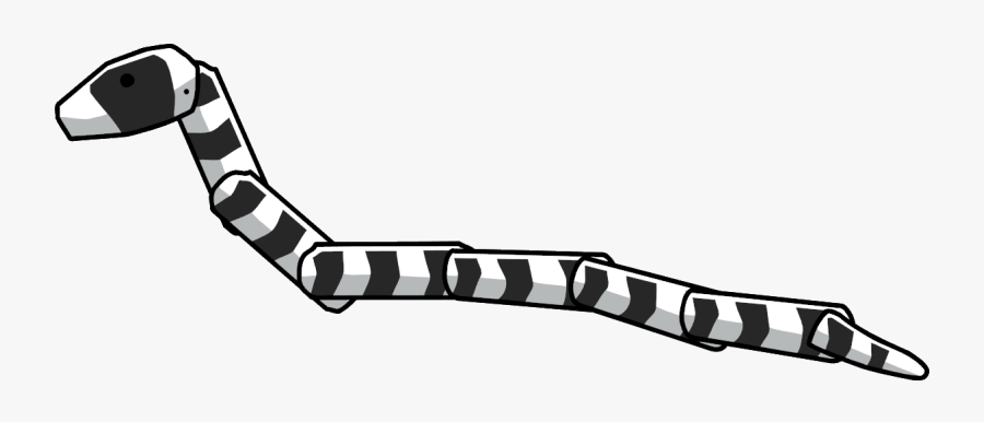 Python Logo Clipart Sea Snake - Scribblenauts Snake, Transparent Clipart