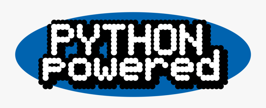 Python Logo Clipart Svg - Python Powered, Transparent Clipart