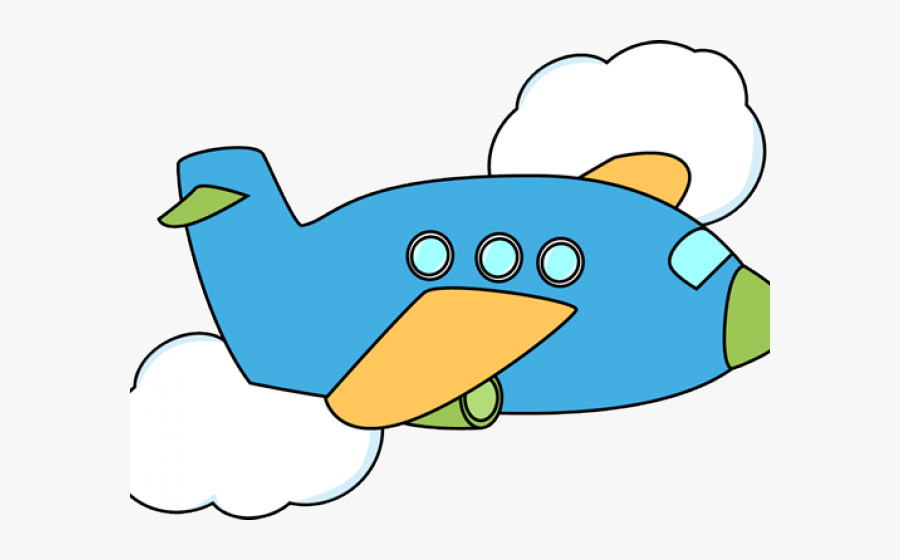 Aeroplane Cliparts - Cartoon Fly Plane Clipart, Transparent Clipart