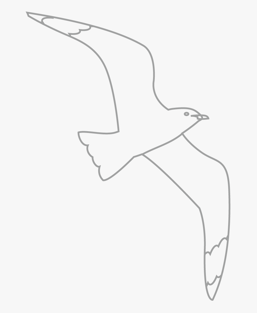 Bird - Sketch, Transparent Clipart