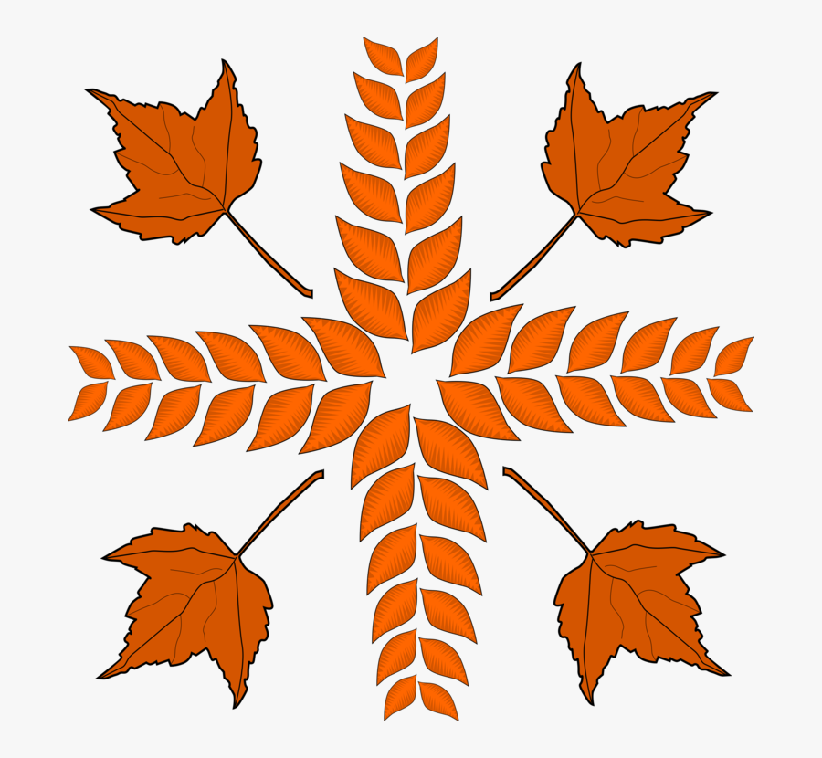 Clip Art Christian Autumn Images - Fall Leaves And Cross, Transparent Clipart