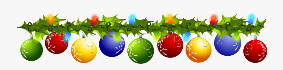 Christmas Ornament Ornaments Clipart Divider Free On, Transparent Clipart