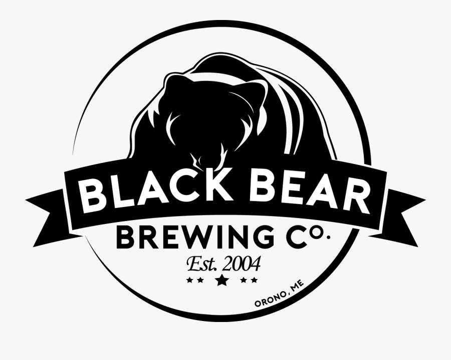 Transparent Brewery Clipart - Black Bear Brewery Logo, Transparent Clipart