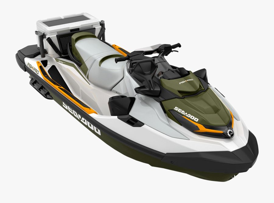 Transparent Jetski Png - Sea Doo Fishing Pro, Transparent Clipart