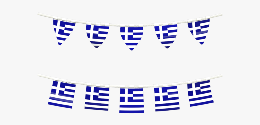 Rows Of Flags - Png Rows Greek Flag Transparent, Transparent Clipart