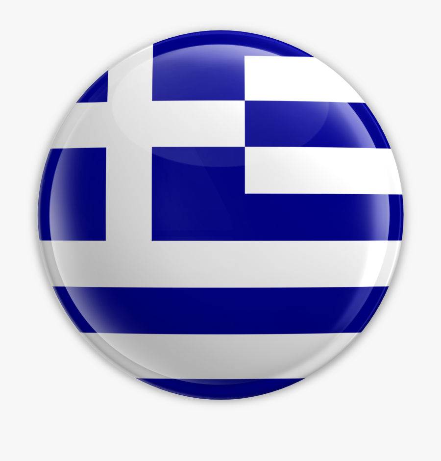 Transparent Laugh Out Loud Clipart - Circle Greek Flag Png, Transparent Clipart