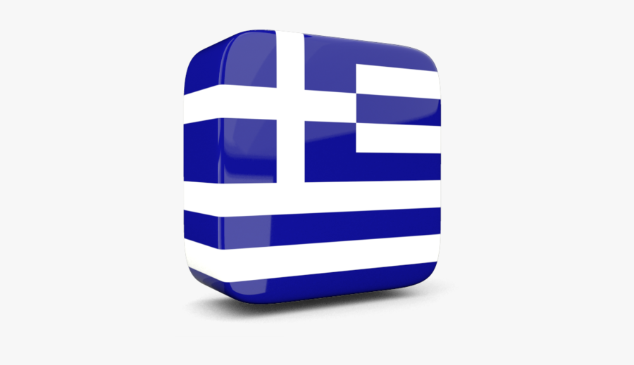 Clip Art 3 D Flag - Greek Flag 3d Png, Transparent Clipart