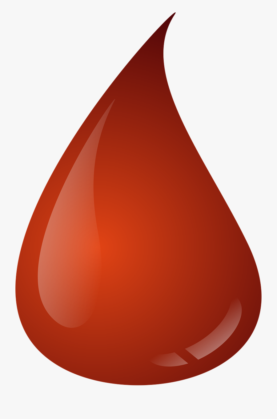 Gota De Sangre Dibujo Png, Transparent Clipart