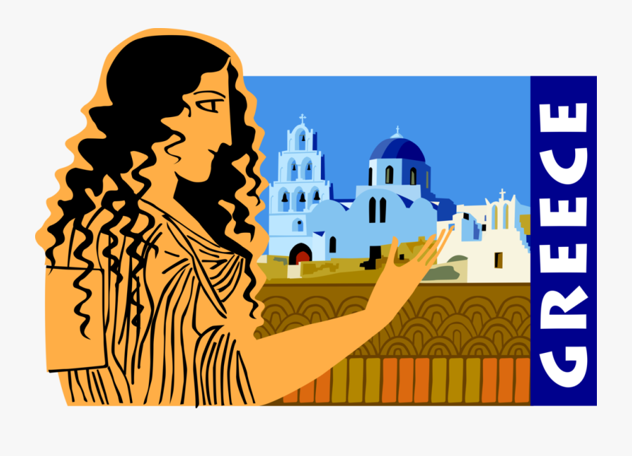 Greece Clipart Greek Island - Clip Art Greece, Transparent Clipart