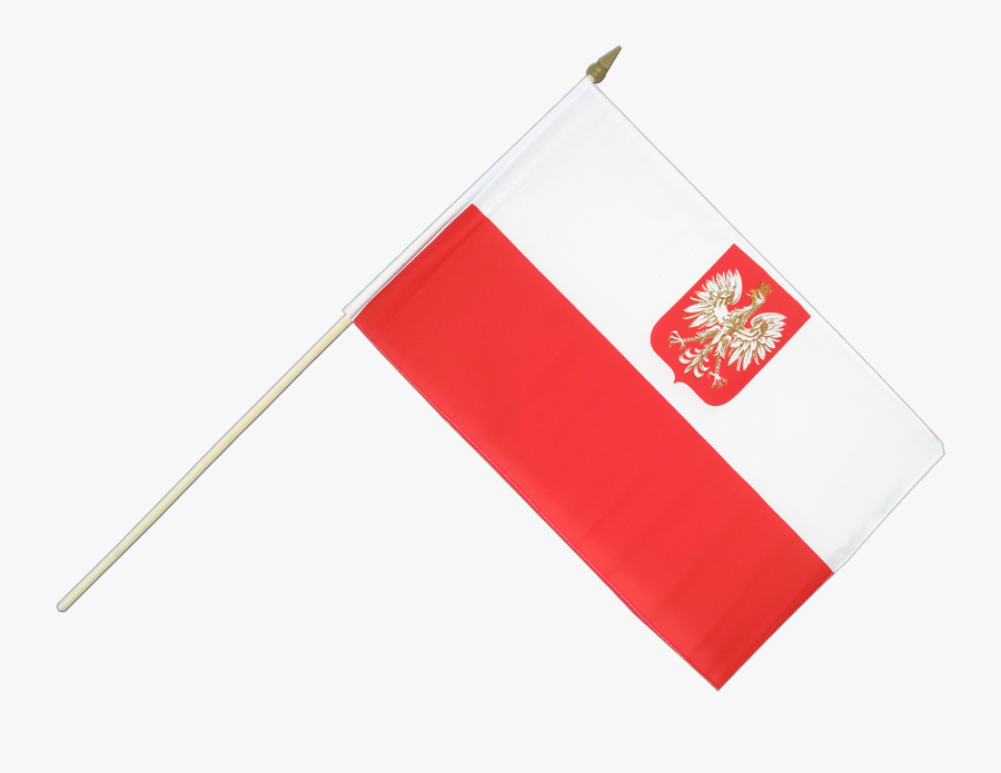 Unusual Flag Of Poland Hand Waving Royal Flags - Flag, Transparent Clipart