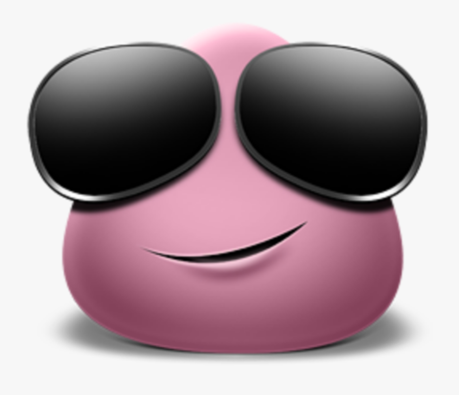 #mq #pink #blob #blobs #sunglasses - Cartoon, Transparent Clipart