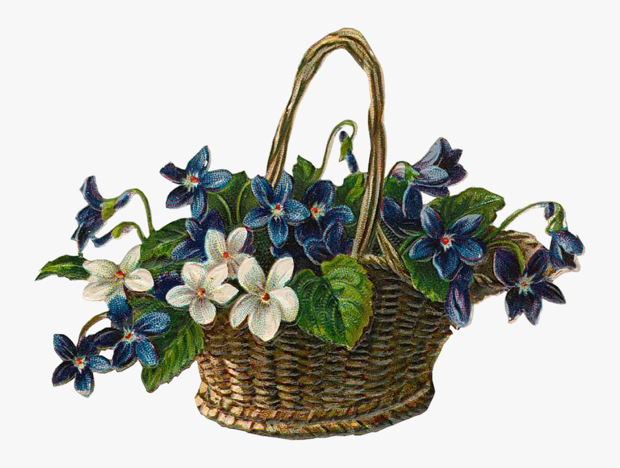 Victorian Clipart Pansies, Transparent Clipart