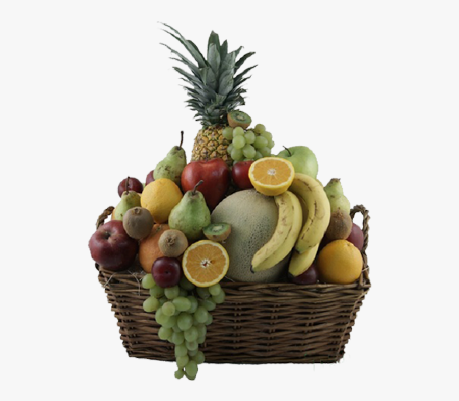 Transparent Fruit Basket Png - Ananas, Transparent Clipart