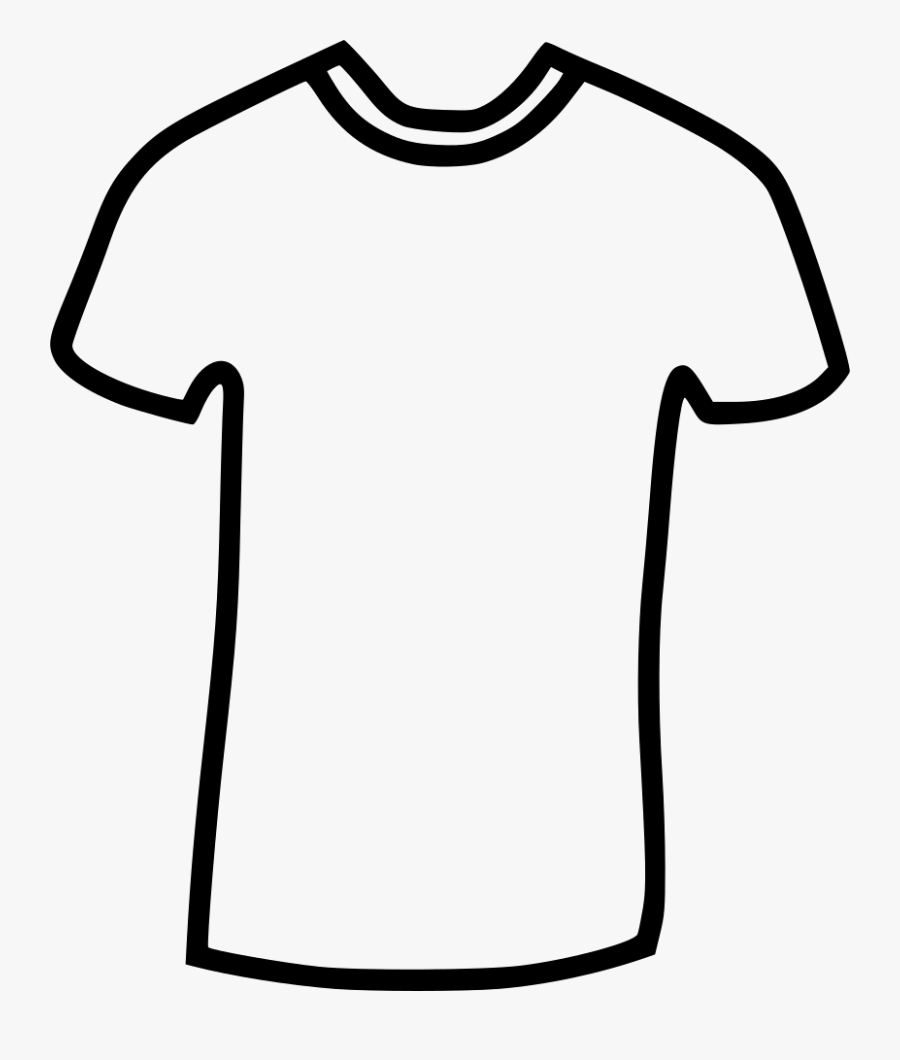 Casual Tee Round Dress Fashion Style Comments - Line Art T Shirt Design, Transparent Clipart