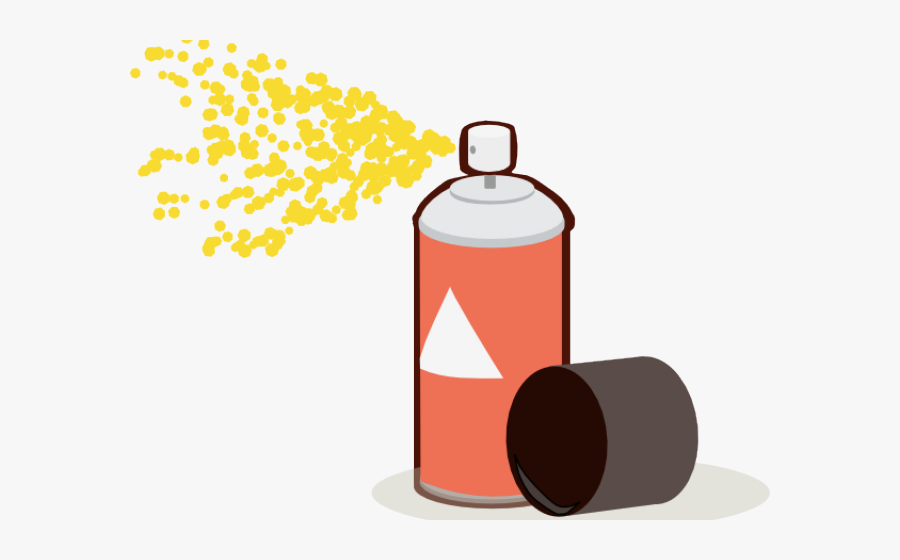 Pink Spray Paint Can Png, Transparent Clipart