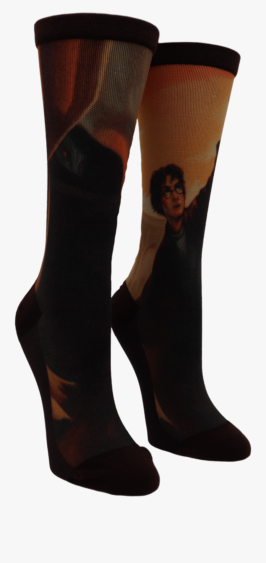 Harry Potter And The Deathly Hallows Socks - Sock, Transparent Clipart