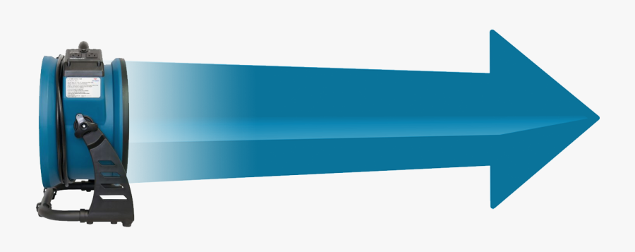 Hd Axial Fan Airflow - Cobalt Blue, Transparent Clipart