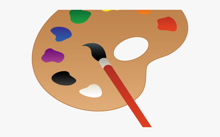 Paint Palette Clip Art, Transparent Clipart