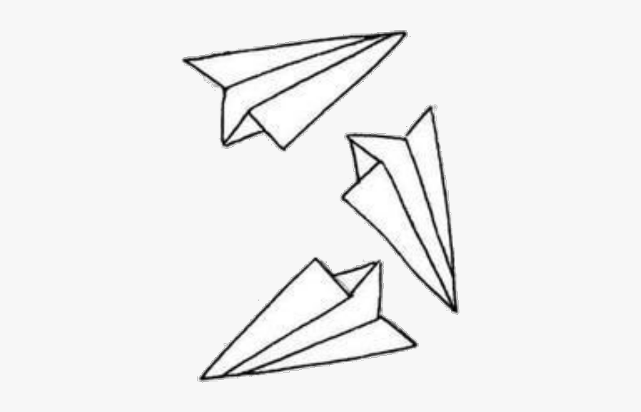 #paperairplane #paperairplanes #paper #plane #planes - Triangle, Transparent Clipart
