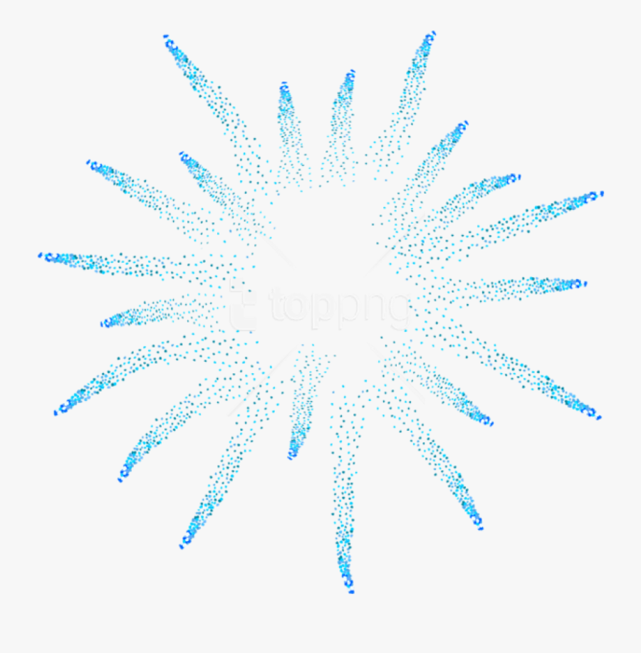 Blue Fireworks Png - Blue Fireworks Clip Art, Transparent Clipart