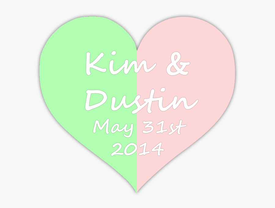 Love Font Pink M - Heart, Transparent Clipart