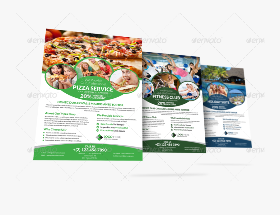 Delicious Pizza Clipart Convenience Food Henning Municipal - Flyer, Transparent Clipart