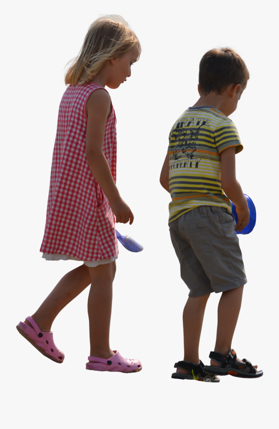 Transparent Kids Walking Clipart - Children Playing Png, Transparent Clipart