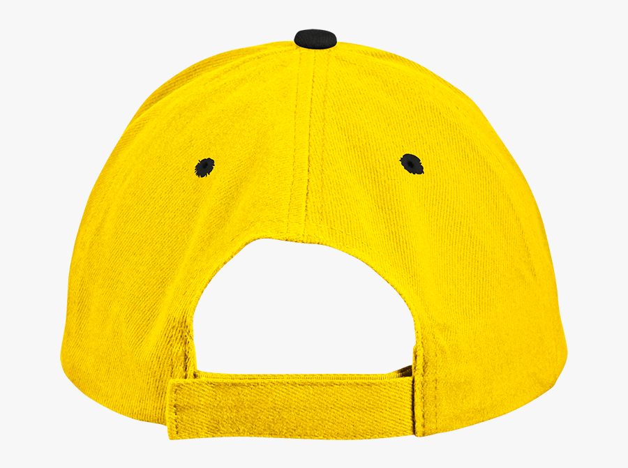 19 536 032020 Baseball Hat Black Yellow Yellow - Color, Transparent Clipart
