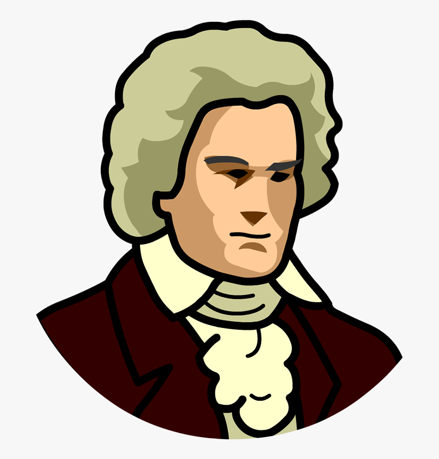 Brainpop Ludwig Van Beethoven, Transparent Clipart