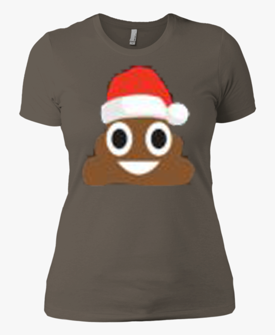Funny Poop Emoji Christmas Ugly Sweatshirt, Hoodie - Santa Claus, Transparent Clipart
