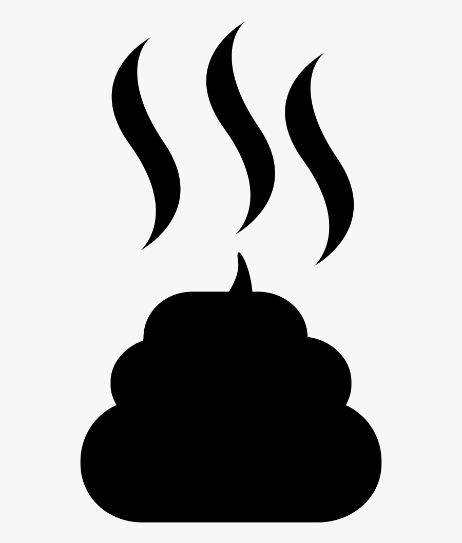 Poop Png - Cacca Bianco E Nero Png, Transparent Clipart