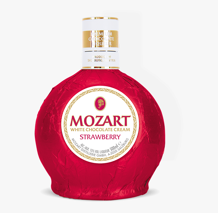 Mozart White Chocolate Cream Strawberrythe Fresh And - Mozart White Chocolate Strawberry, Transparent Clipart