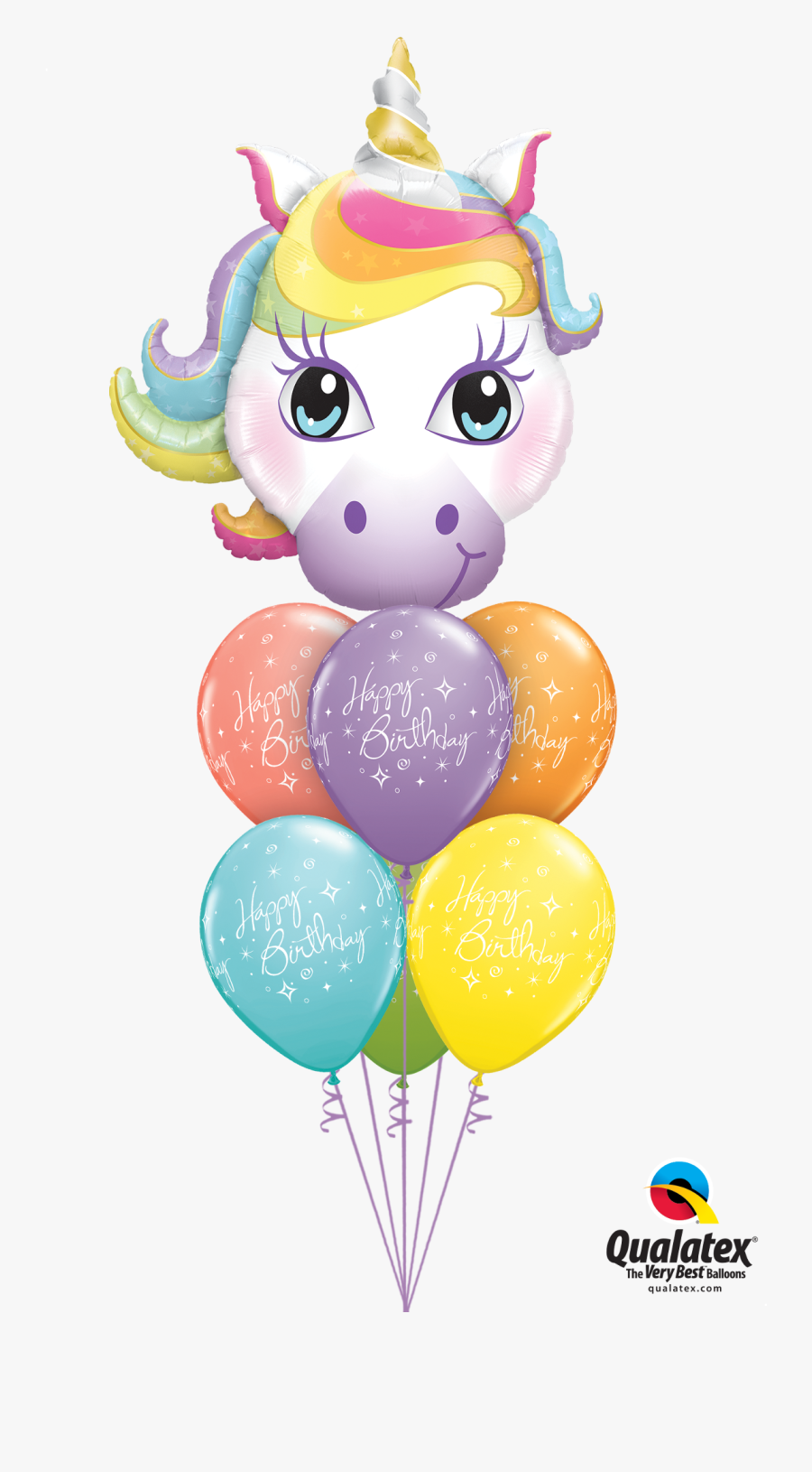 Magical Unicorn Luxury Bouquet - Magical Unicorn Balloon, Transparent Clipart
