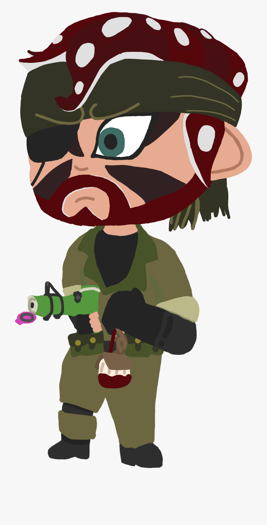 Squid Eater - Cartoon - Cartoon, Transparent Clipart