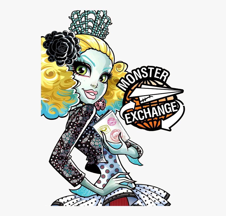 Lagoona Blue Lagoona Blue Is The Daughter Of A Sea - Lagoona Blue Monster Exchange, Transparent Clipart