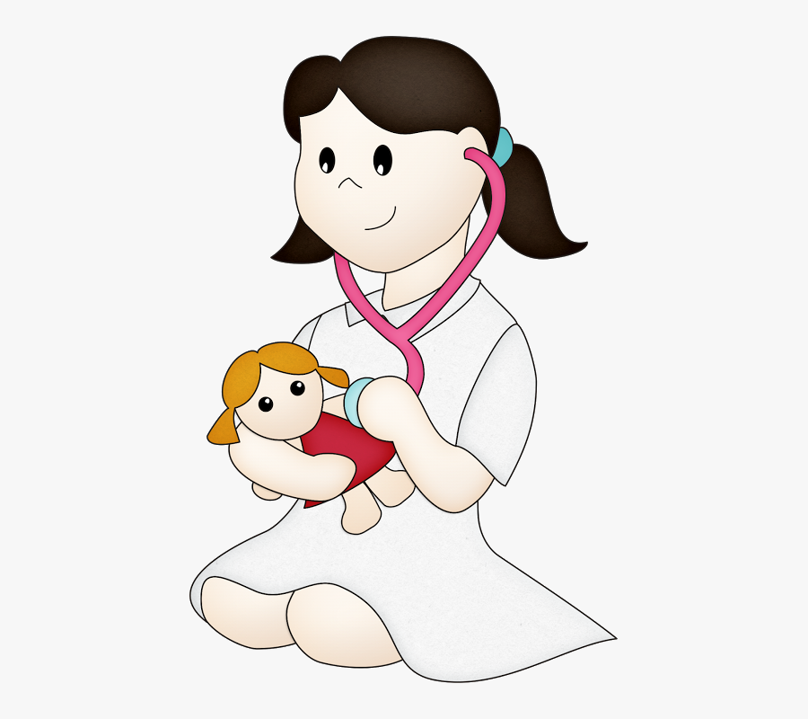 Dibujo Profesiones Medica, Transparent Clipart