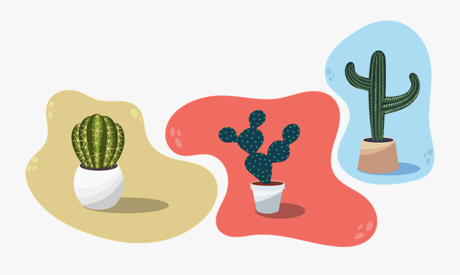 Transparent Desert Plants Png - Prickly Pear, Transparent Clipart