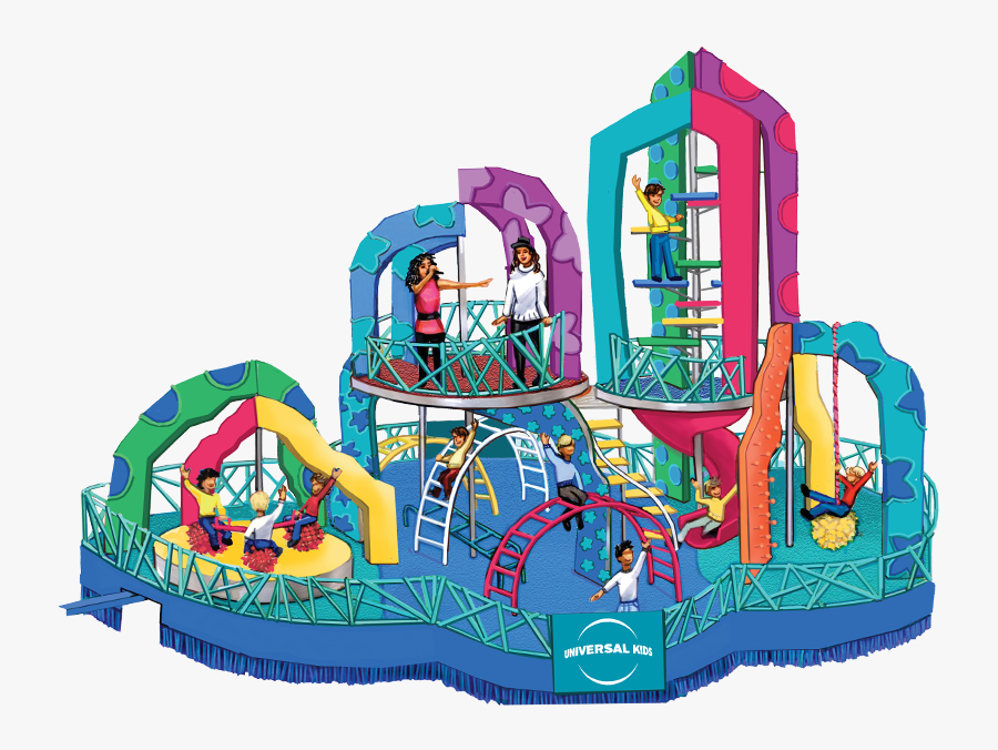 Clip Art Group Floats - Universal Kids Float, Transparent Clipart