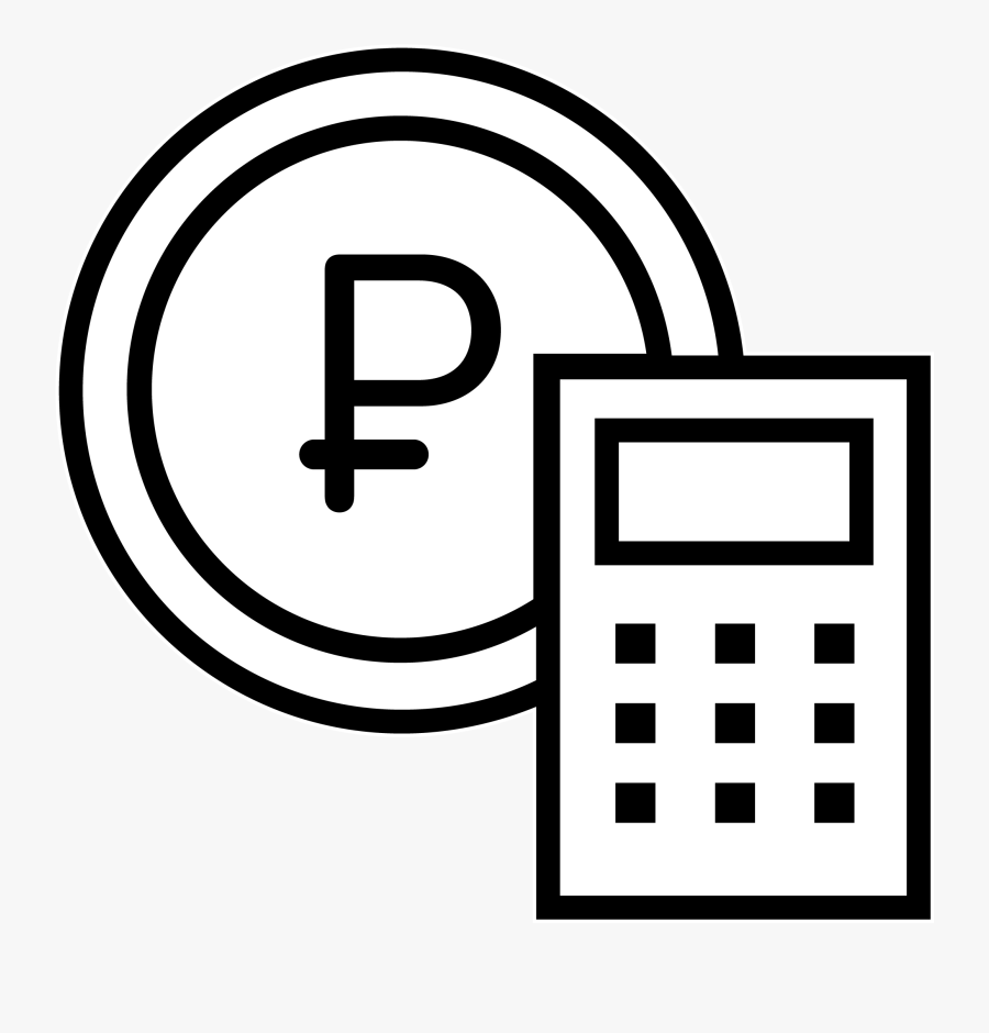 Transparent Rice Plant Clipart Black And White - Phone Symbol, Transparent Clipart