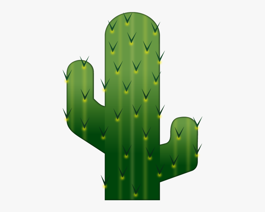 Clip Art Cactus Photos - Cactus Emoji Png, Transparent Clipart