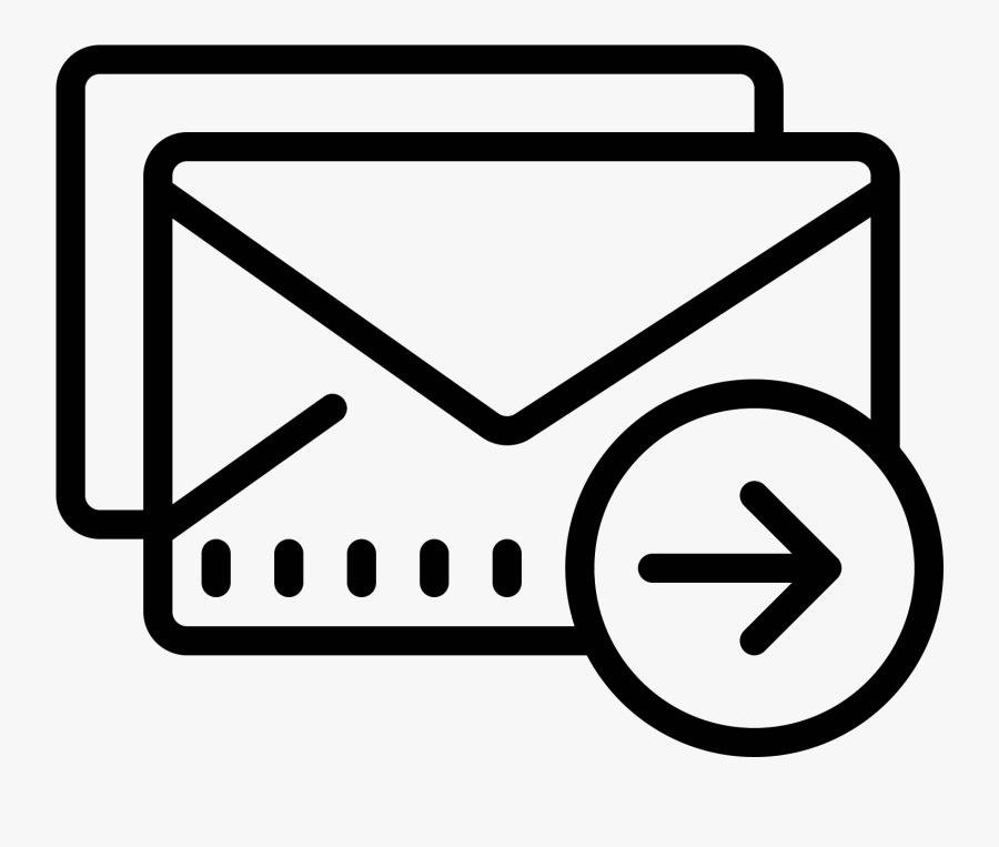 Send Email Icon - Icon, Transparent Clipart