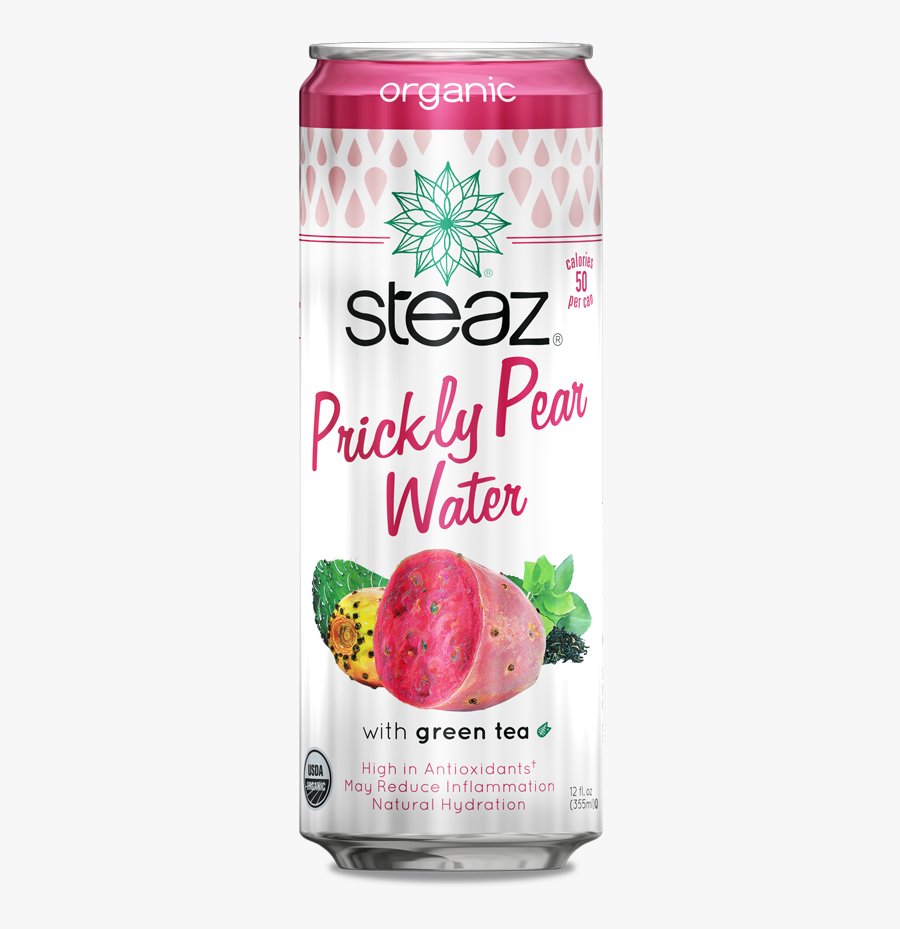 Image - Steaz Prickly Pear Water, Transparent Clipart